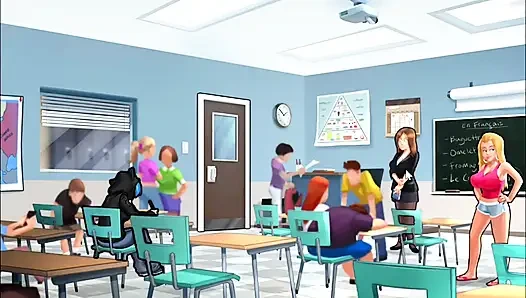 Summertime saga - Johannes got Jenny pregnant.