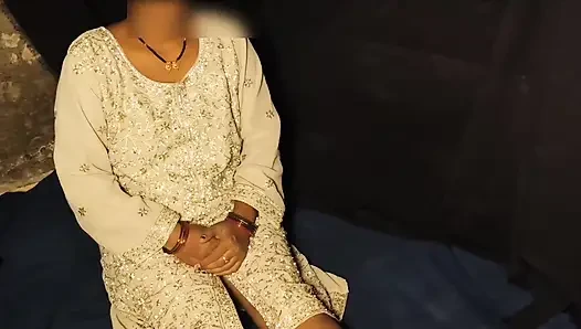 Hard anal sex video of desi wife wearing new dress
