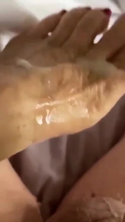 Iconic moment from "Fan Request High Heel showing Mature Sexy Feet Ends with Fantastic Foot Job"