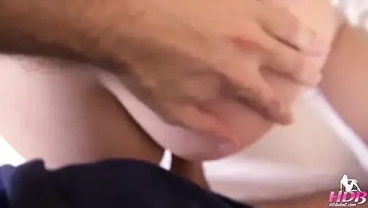 102 - 1 Babe Fucks for Creampie