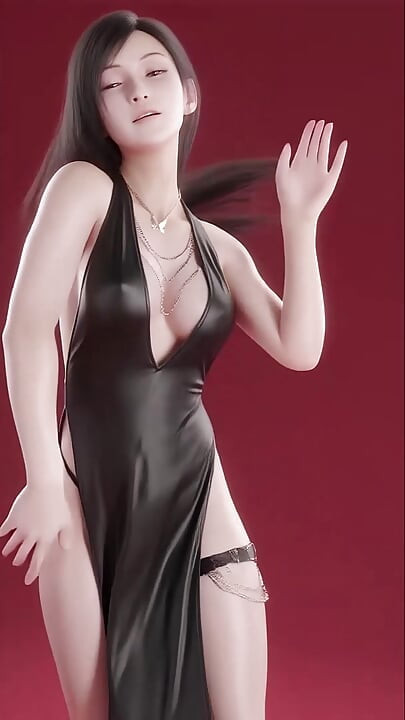 Tifas graciösa dans (T-ara - dag för dag) ocensurerad hentai AI genererad