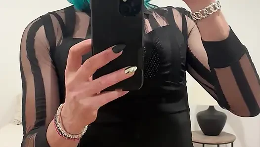 Dressed up femboy