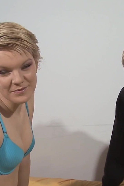 blonde babe gets fucked hard by guy