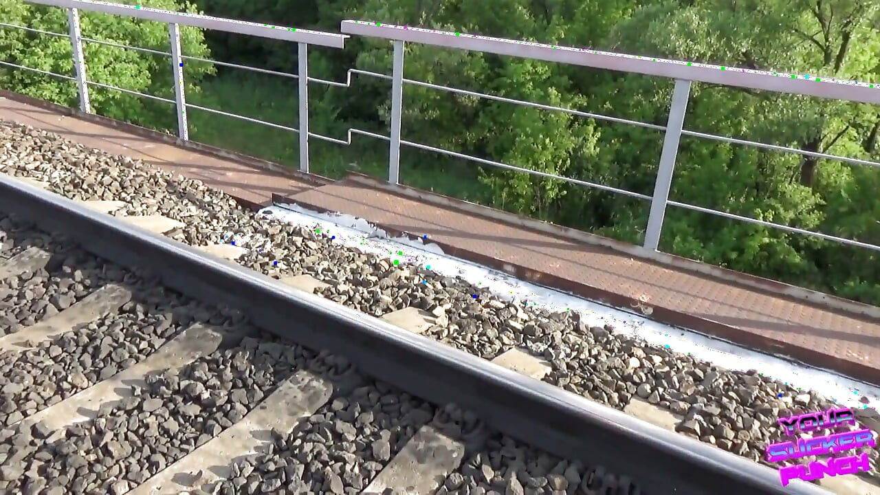We Wanted to Make a Video on the Railway but We Were Caught by Motorcyclists:d (russian Dialogues)