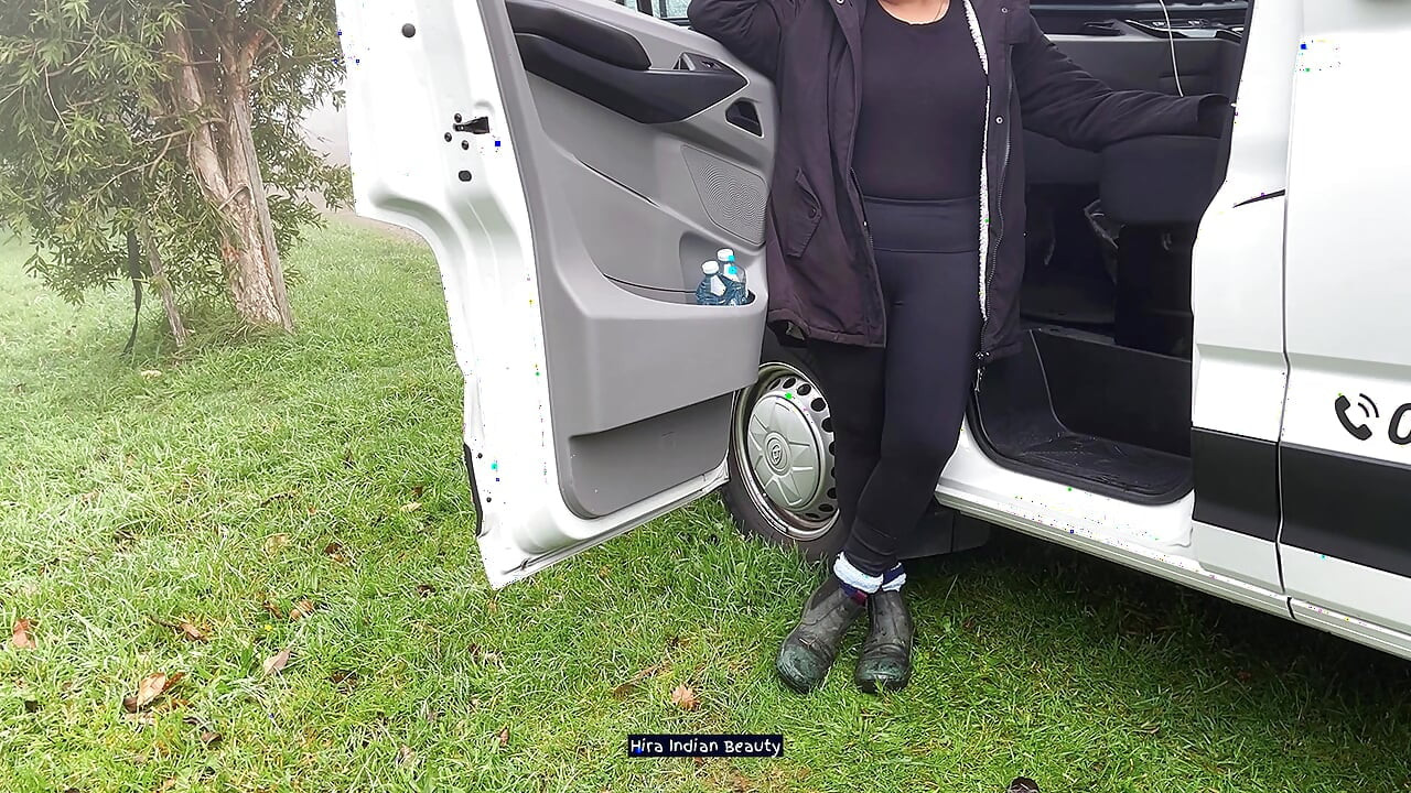 Lost on a Solo Trip: Risky Roadside Standing Anal Sex, Stranger Truck Driver Outdoor Fucking Me