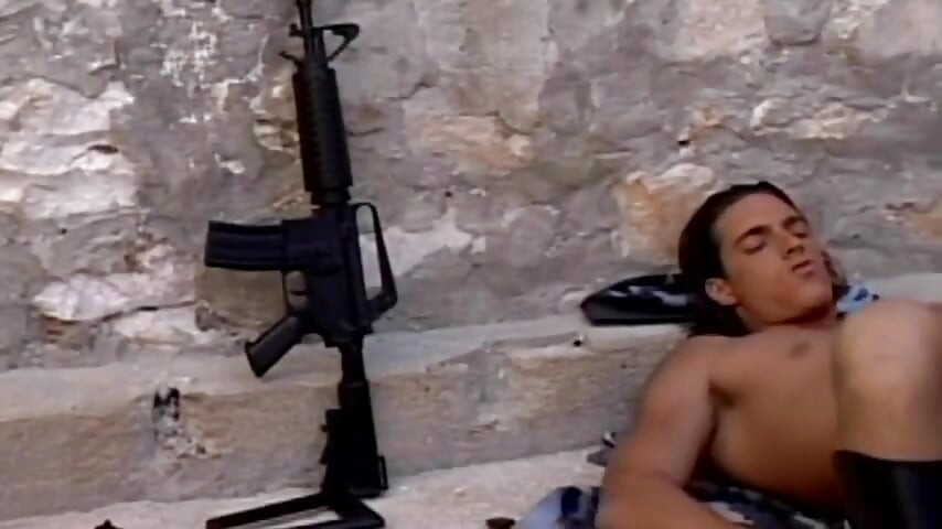 Young Hung Military Hunk Pounds His Muscular Lover Anal and Delivers a Thick Cum Blast
