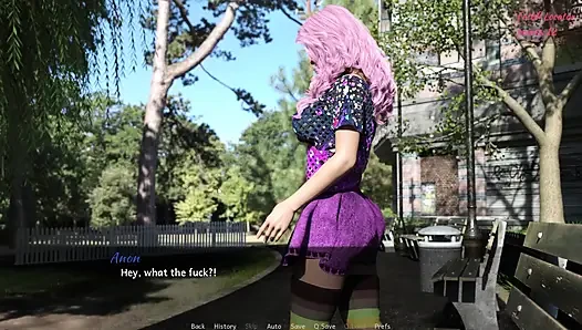 FetishLocator part 3. I make a girl try another girl blondfolded. She cums so quick