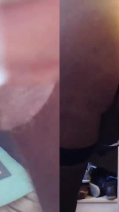 Spectacular moment from "pleasure skype"
