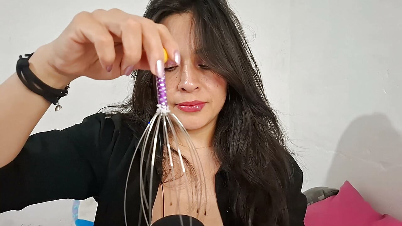 MASAJ CRANIAL ASMR PENTRU A SIMȚI GÂDILAREA