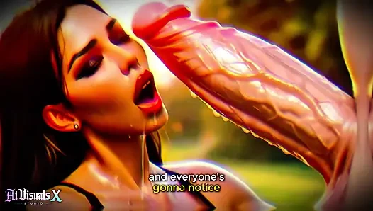 (4k) yapay zeka 3 boyutlu animasyonlu porno - latin baddie büyük beyaz yarağa tapıyor (ırklararası asmr) - yapay zeka görselleri x