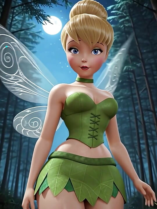 Si Mungil Tinkerbell Lagi Asik Ngentot Kontol Besar