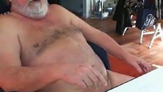 grandpa cum on cam