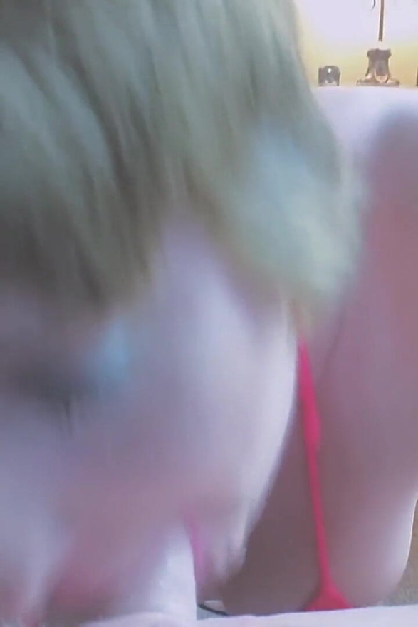 Big Tit Blonde MILF Caught Masturbating