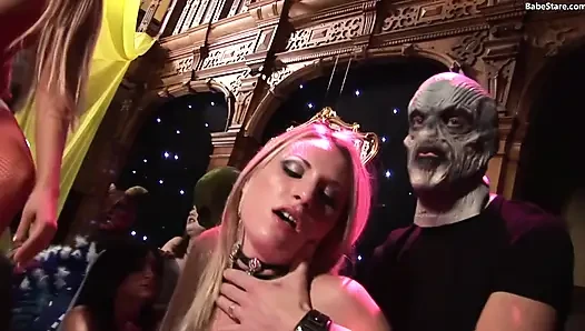 Eine party wird sexy, wie die leute wollen orgie