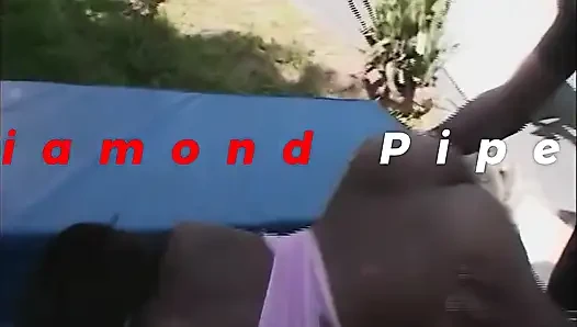 Ebony Babe Takes on Multiple Black Men in Outdoor Gangbang