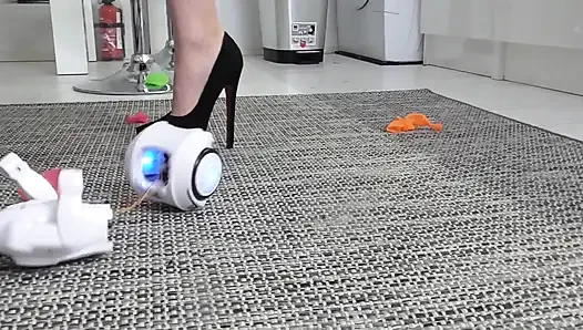 Princess Kirstin birthday crushing fun part 1 p