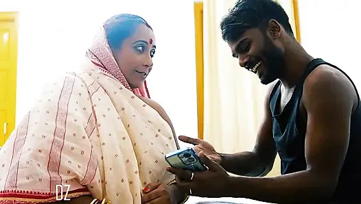 Stiefmutter Erwischte Rote Hand Und Wurde Im Desi-stil Gefickt