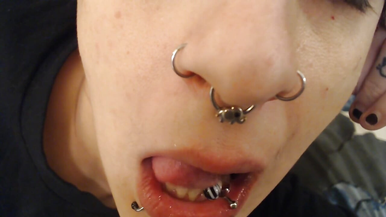 6 Piercings Time to Play Closeup