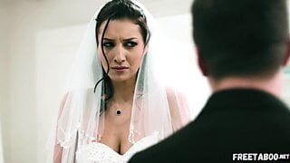 La sposa viene inculata dal fratello dello sposo prima del matrimonio