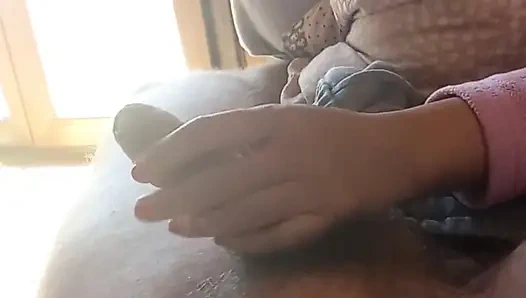 Masturbasi sambil orgasme - sofa ngocok kontol buru-buru sebelum aku pergi - cekikan cepat & main bola pov