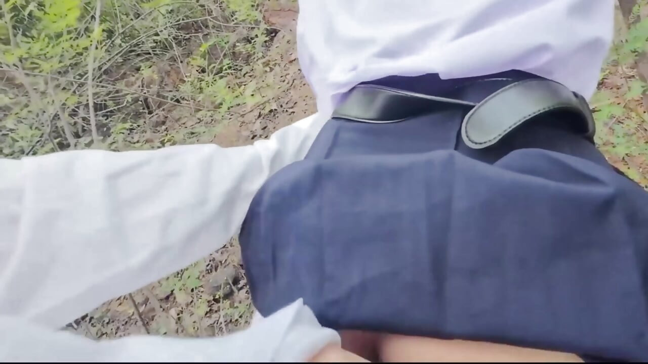 A Horny Thai School Girl Gets Fucked Deep in the Forest.
