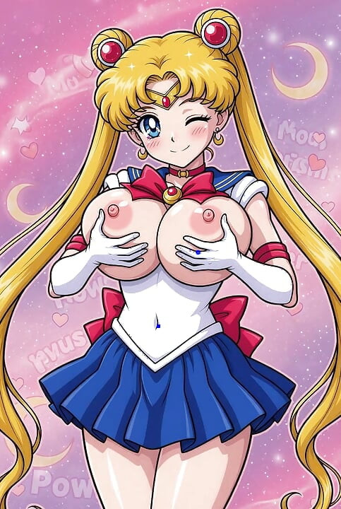 Sailor Moon เขย่าหีตูดหัวโล้นแน่นๆ ของเธอ