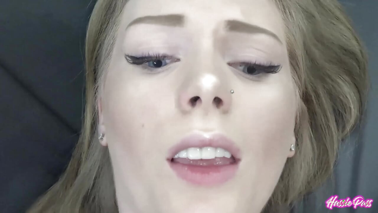 POV: Camila Mae Masturbates With A Dildo As Brian Play With Her Clit!
