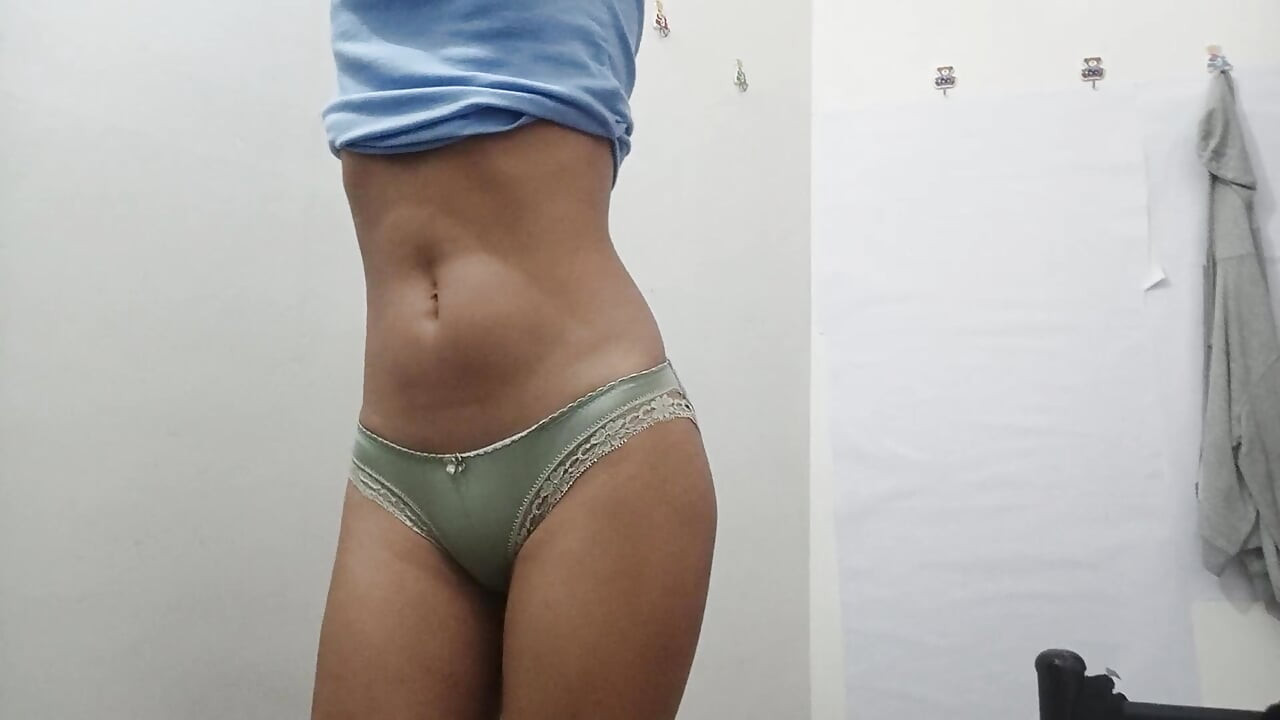 Indian Girl Having Fun By Herself