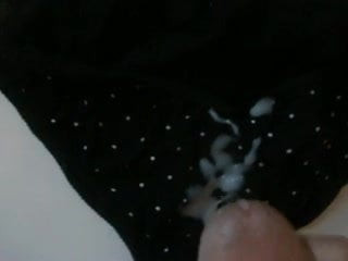 cum on wife's panties 2