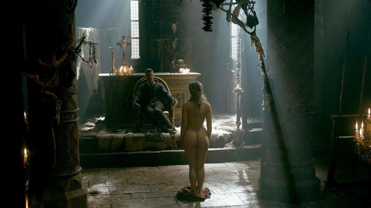 Alicia Agneson Nude Butt & Tits in Vikings -ScandalPlanetCom