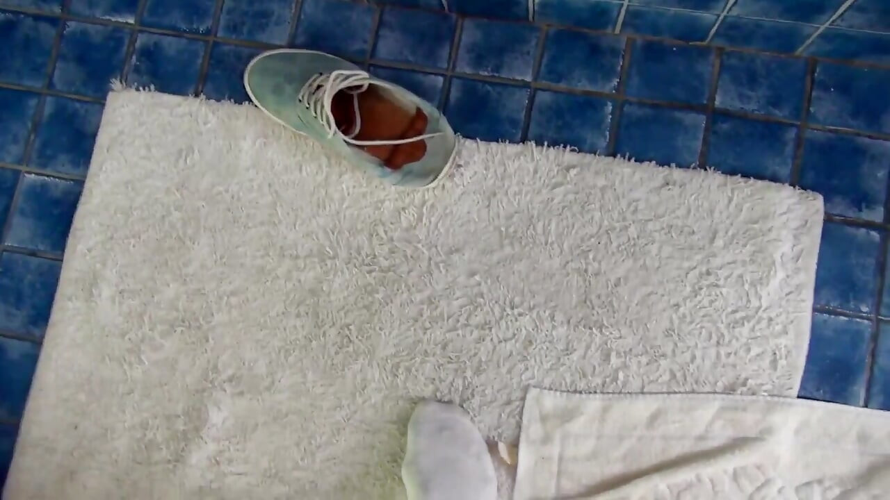 Video follando en el baño
