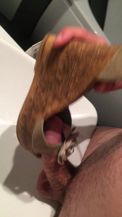 Cum inside used peep toe
