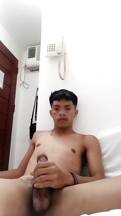 Stepdaddy’s Hot Twink Jerks off While Begging for Cum