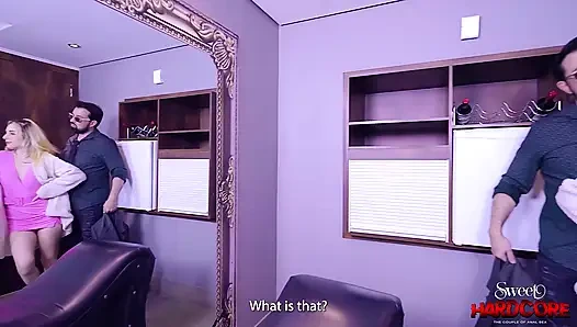 Freches paar 04 - wir gingen in den Motel, um etwas Anderes zu tun, er fesselte mich an das Bett und domaned mich [englisch mit untertiteln]