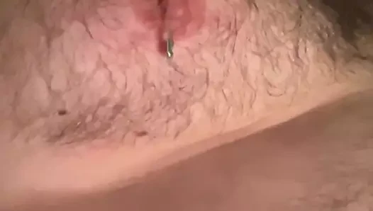 Crossbody Pins porn video – Nipple piercing with safety pins with cock bound