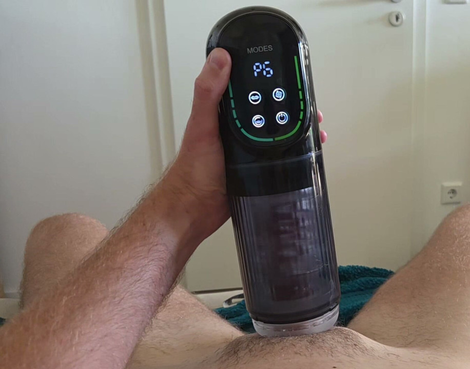 Cumming in fleshlight
