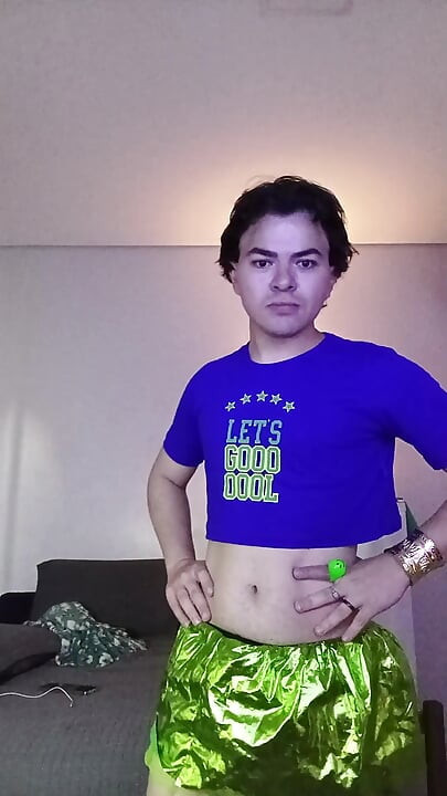 brazilian gay soccer fan having his naughty cheerleader night