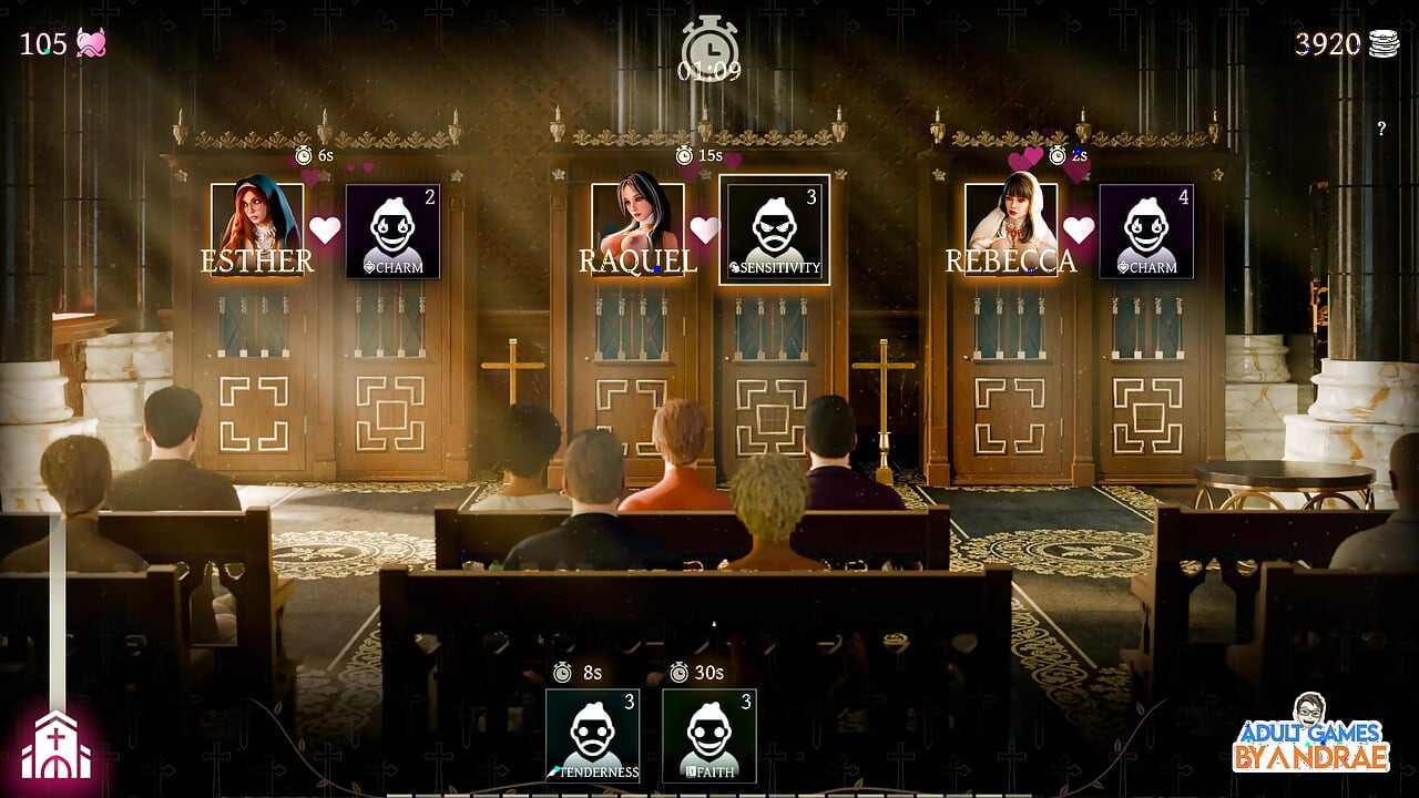 Sisters in Sin Gameplay Part 4 - the Basement Mystery and Raquel's Temptation