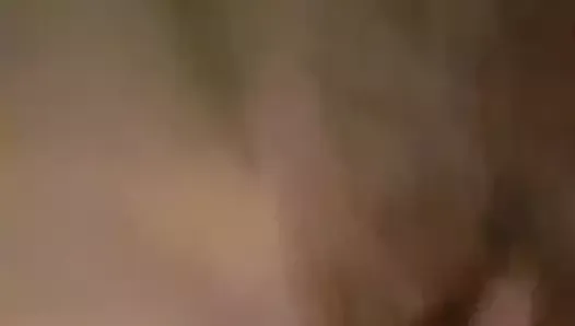 fucking her hair pussy close-up doggy