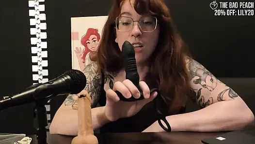 NSFW Review einer fernbedienung stoßenden prostatamassager von dem bad peach