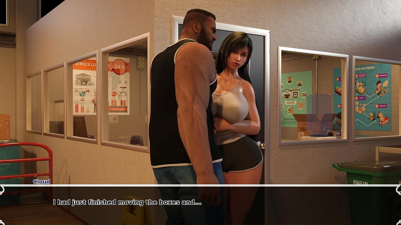 Toket besar tifa selingkuh dengan kontol hitam barret saat cloud bekerja