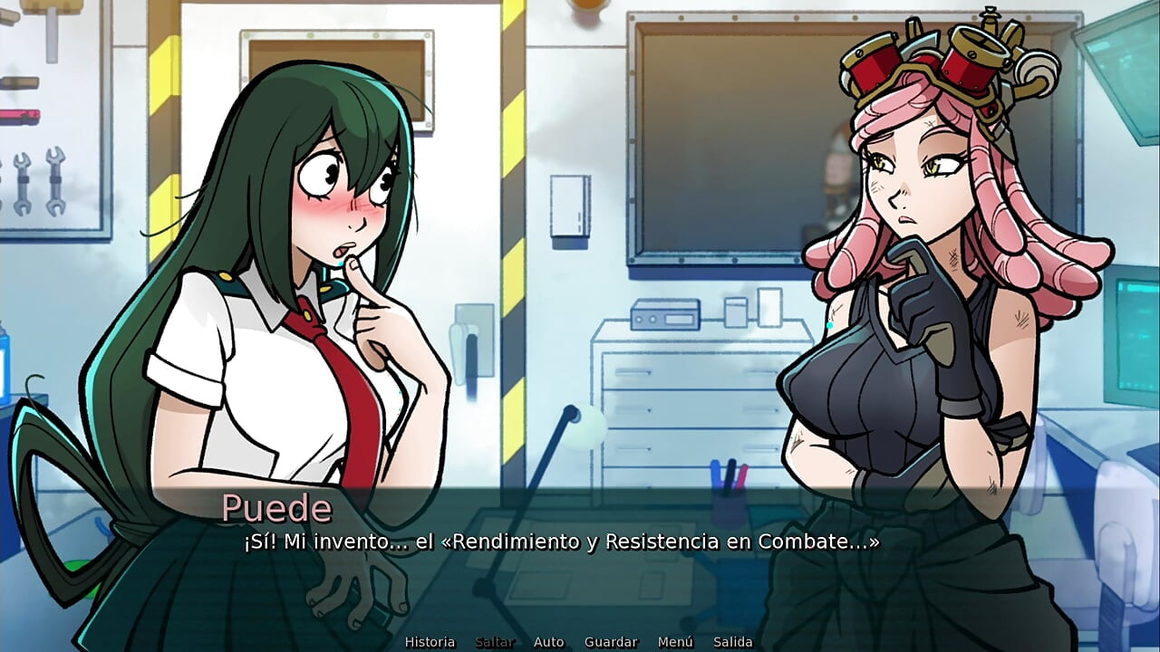 Projek Mei - Tsuyu Asui yang menggairahkan dari Akademia Pahlawan Saya Menguji Ciptaan Hebat Mei Yang Cantik