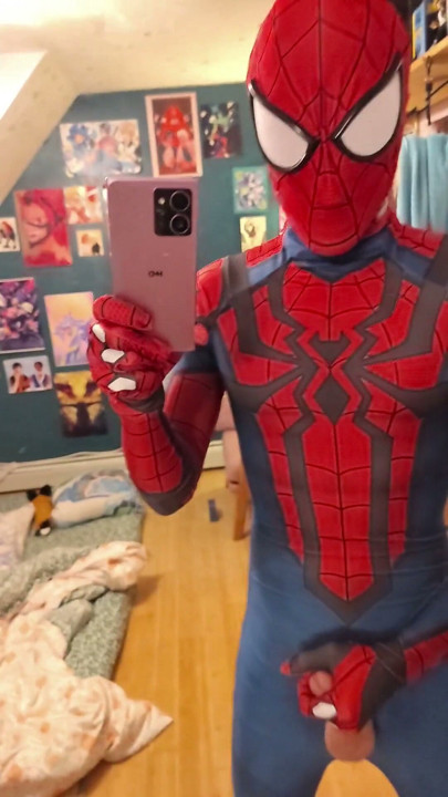 Spidey Got A Little Too Horny Before Bed | Clip 1