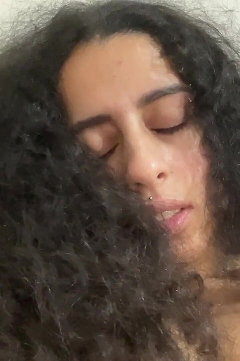 Hairy Goddess Masturbating