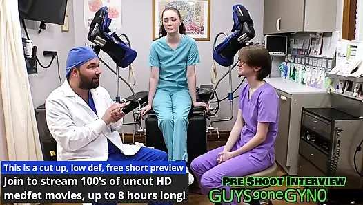 Die Cum Clinic extraktion # 14 - Krankenschwester azra iahmir & jungfräuliche krankenschwester luci starr