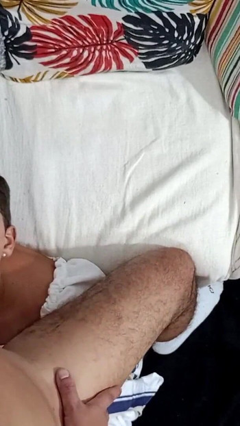 Emotional moment from "Maid is punished with slaps and oral sex."