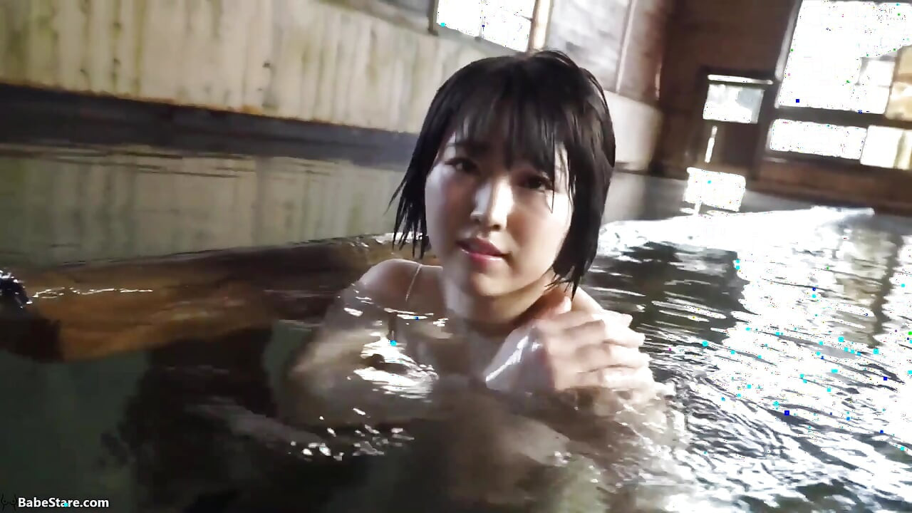 Asian girl with really big boobs is not shy to flaunt them