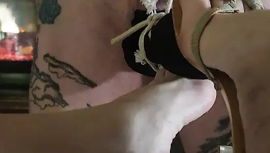 Goode Girl Ballbusting Foot Fun