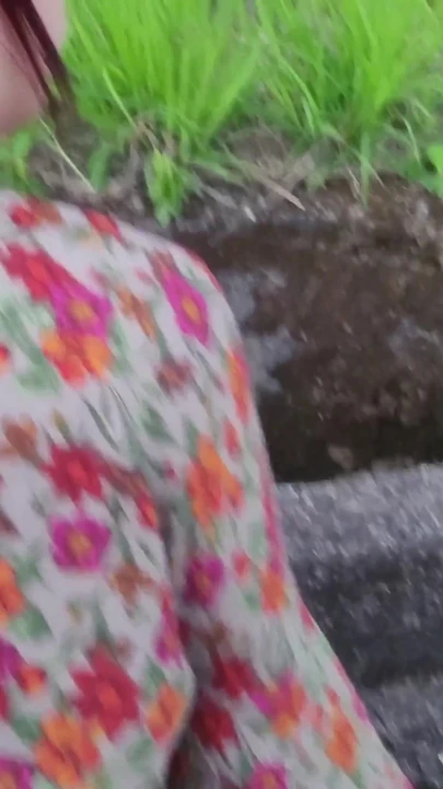 Jaw-dropping moment from "Cum on Panties - Public Sex on the Bushes"