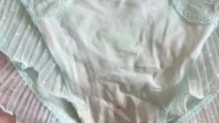 Cumming on wife's friends panties